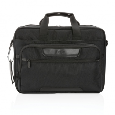 Logotrade Werbegeschenke das Foto: Swiss Peak AWARE™ RPET Voyager 15.6" Laptop-Tasche