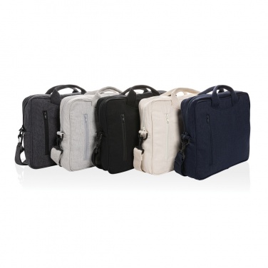 Logotrade werbemittel das Foto: Laluka AWARE™ 15.4" Laptop-Tasche aus recycelter Baumwolle