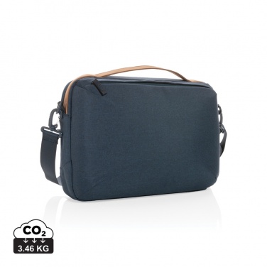 Logotrade Firmengeschenke das Foto: Impact AWARE™ 300D Two-Tone Deluxe 15.6" Laptop-Tasche