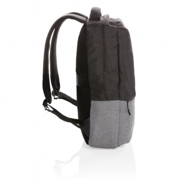 Logotrade Werbegeschenke das Foto: Duo Color RPET 15.6" RFID Laptop-Rucksack, PVC-frei