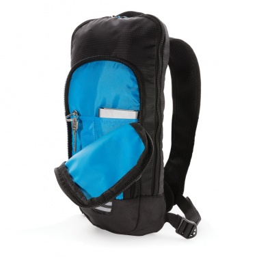 Logotrade Werbeartikel das Foto: Explorer Ribstop kleiner Wanderrucksack 7L PVC frei