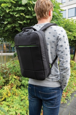 Logotrade Werbeartikel das Foto: Soho Business RPET 15.6" Laptop-Rucksack, PVC-frei