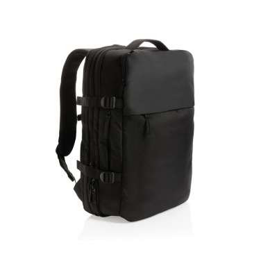 Logotrade Logogeschenke das Foto: Swiss Peak AWARE™ RPET 15.6" erweiterbarer Wochenendrucksack