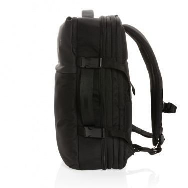 Logotrade Logogeschenke das Foto: Swiss Peak AWARE™ RPET 15.6" erweiterbarer Wochenendrucksack