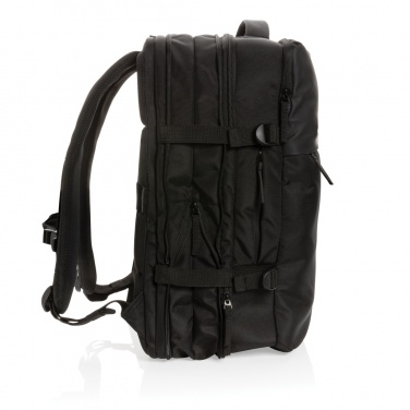 Logotrade Geschäftsgeschenke das Foto: Swiss Peak AWARE™ RPET 15.6" erweiterbarer Wochenendrucksack