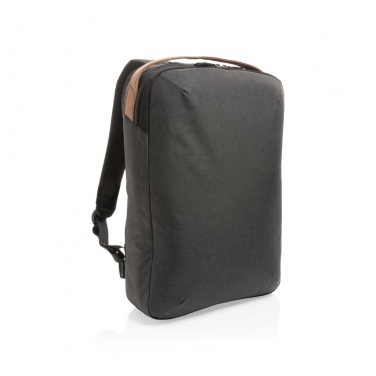 Logotrade Geschäftsgeschenke das Foto: Impact AWARE™ 300D Two-Tone Deluxe 15.6" Laptop-Rucksack