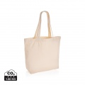 Impact Aware™ 240g/m² rcCanvas Shopper + Tasche, ungefärbt, cremefarben