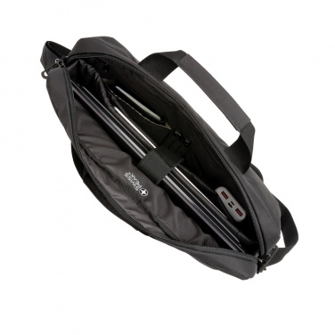 Logotrade Werbeartikel das Foto: Swiss Peak AWARE™ RFID 15,6" Laptoptasche