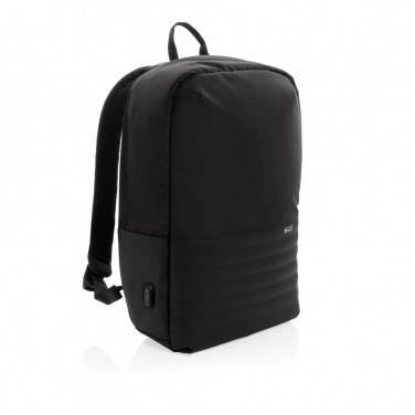 Logotrade Werbegeschenke das Foto: Swiss Peak AWARE™ Anti-Theft-RFID 15.6"-Laptop-Rucksack