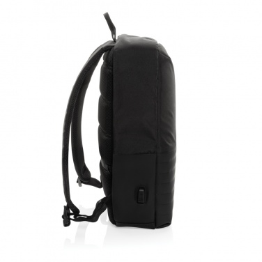 Logotrade Werbeartikel das Foto: Swiss Peak AWARE™ Anti-Theft-RFID 15.6"-Laptop-Rucksack