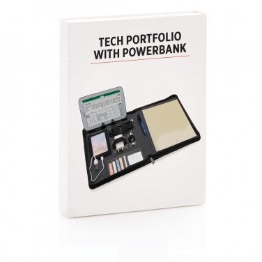 Logotrade Werbegeschenke das Foto: Tech Portfolio mit Powerbank