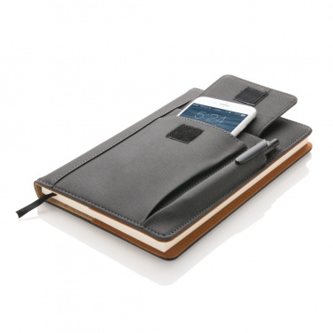 Logotrade Firmengeschenke das Foto: Notizbuch mit Telefontasche