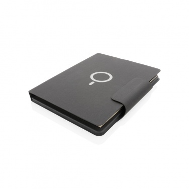 Logotrade Werbegeschenke das Foto: Artic magnetisches 10W Wireless Charging A4 Portfolio