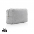 Impact Aware™ 285g/m² Kosmetiktasche aus ungefärbtem Canvas, grau