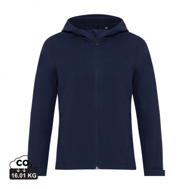 Logotrade Firmengeschenke das Foto: Iqoniq Makalu Damen Softshelljacke aus recyceltem Polyester