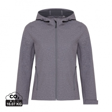 Logotrade Werbeartikel das Foto: Iqoniq Makalu Damen Softshelljacke aus recyceltem Polyester