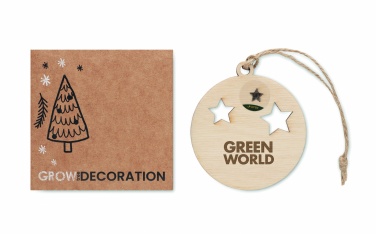 Logotrade Firmengeschenke das Foto: Weihnachtsschmuck Kugel