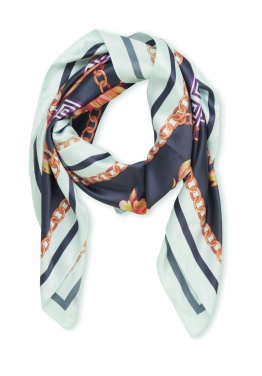 Logotrade Werbeartikel das Foto: Schal Satin-Polyester