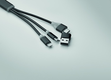 Logotrade Werbeartikel das Foto: 4in1 Ladekabel Typ-C