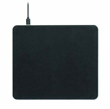 Logotrade Werbeartikel das Foto: Mousepad mit Ladestation 15W