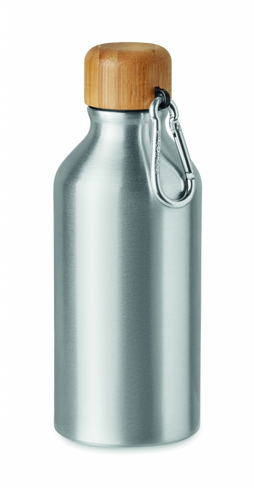 Logotrade Werbegeschenke das Foto: Trinkflasche Aluminium 400 ml