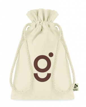 Logotrade Logogeschenke das Foto: Kleiner Beutel Organic Cotton