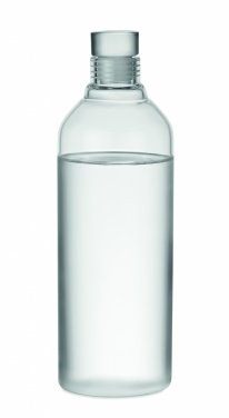 Logotrade Werbegeschenke das Foto: Flasche Borosilikatglas 1 L