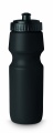 Trinkflasche PE 700ml, Schwarz