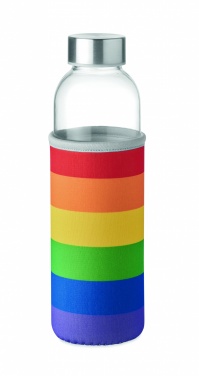 Logotrade Logogeschenke das Foto: Trinkflasche Glas 500 ml