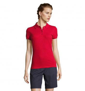 Logotrade Werbeartikel das Foto: PEOPLE DAMEN POLO 210g