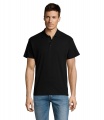 SUMMER II MEN Polo 170g, Schwarz