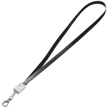 Logotrade Firmengeschenke das Foto: Lanyard mit USB-Kabel LE PORT