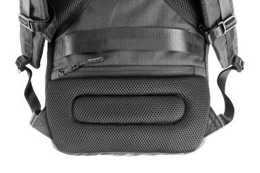 Logotrade Werbegeschenke das Foto: Rolltop-Rucksack ELBERT Schwarzwolf