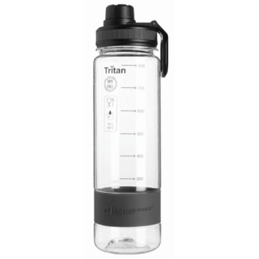 Logotrade Geschäftsgeschenke das Foto: Trinkflasche KIBO 800 ml Schwarzwolf