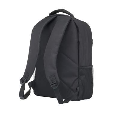 Logotrade werbemittel das Foto: Flashline GRS RPET Laptop-Rucksack