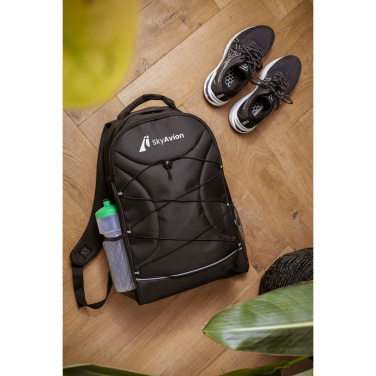 Logotrade Werbeartikel das Foto: Flashline GRS RPET Laptop-Rucksack