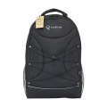 Flashline GRS RPET Laptop-Rucksack, Schwarz