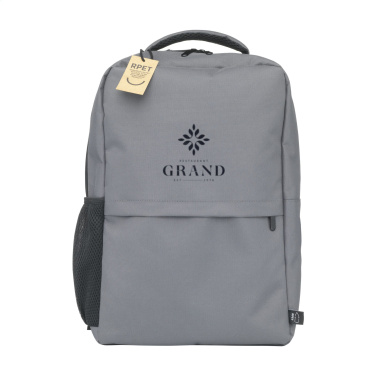 Logotrade Werbegeschenke das Foto: Finley GRS RPET Laptop-Rucksack