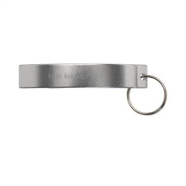 Logotrade Firmengeschenke das Foto: Alu Opener Schlüsselanhänger