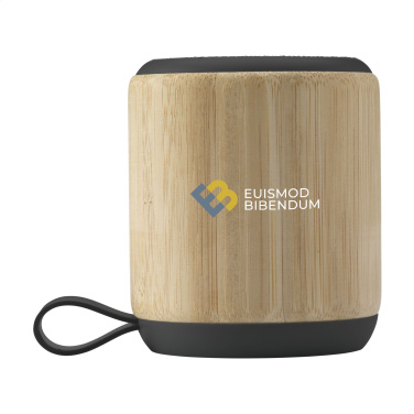 Logotrade Werbeartikel das Foto: Kabelloser Timor Bamboo-Lautsprecher