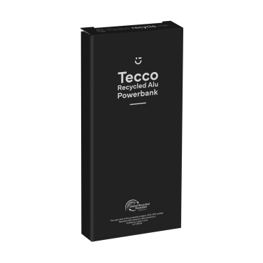 Logotrade Geschäftsgeschenke das Foto: Tecco GRS Recycled Alu Powerbank 5000 externes Ladegerät