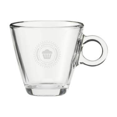 Logotrade Logogeschenke das Foto: Lugano Kaffeeglas 230 ml