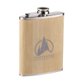 Hipflask Bamboo 200 ml Trinkflasche, Bambus