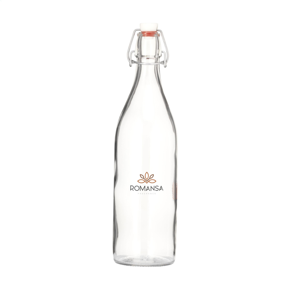 Logotrade Werbeartikel das Foto: Vidrio Bottle 1 L Wasserflasche