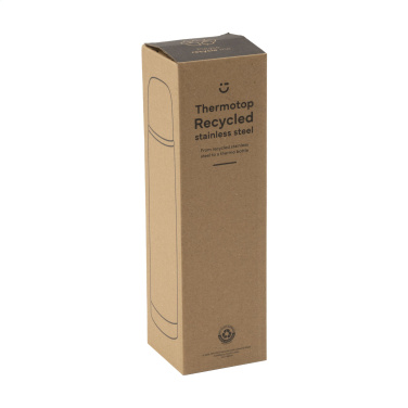 Logotrade Werbegeschenke das Foto: Thermotop Midi RCS Recycled Steel 500 ml Thermoflasche