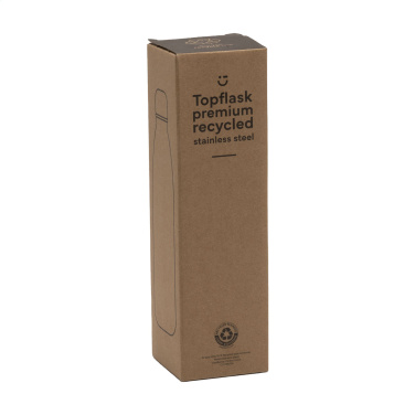 Logotrade Logogeschenke das Foto: Topflask Premium RCS Trinkflasche aus recyceltem Stahl