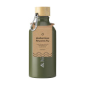 AluBamboo GRS Recycled Alu 500 ml Wasserflasche, Grün