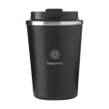 Kaffi RCS Recycled Coffee Mug 300 ml Thermobecher, Schwarz