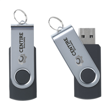 Logotrade Geschäftsgeschenke das Foto: USB Twist ab Lager 4 GB