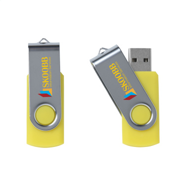 Logotrade Logogeschenke das Foto: USB-Twist 64 GB